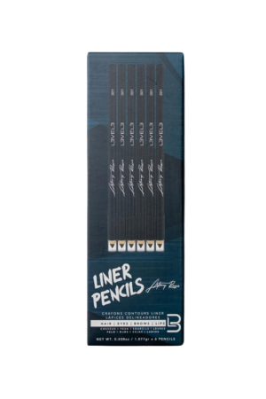 Liner Pencils (negro) 6 piezas