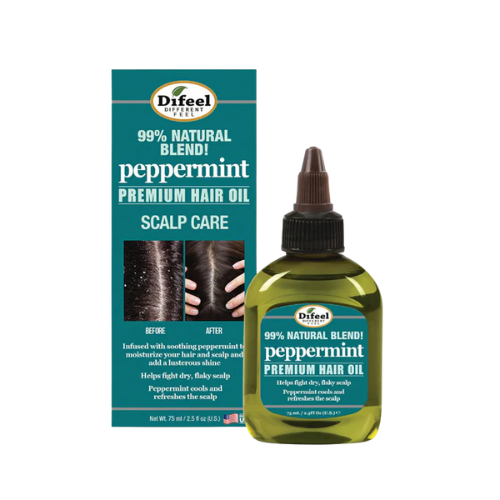 Peppermint Scalp Care Hair Oil 75 ml