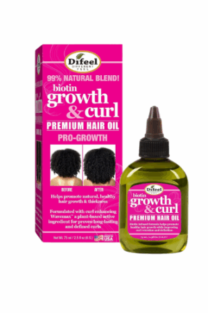 Growth and Curl Biotin Premium Hair Oil