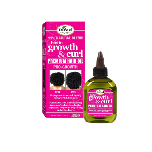 Growth and Curl Biotin Premium Hair Oil