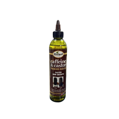 Premium Natural Hair Oil Blend- Caffeine & Castor Faster Hair Growth Hair Oil 240 ml