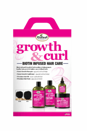 Growth & curl Biotin infused hair care S/A/M/A